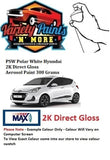 PSW Polar White Hyundai 2K Direct Gloss Aerosol Paint 300 Grams