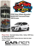 PSW Polar White Hyundai BASECOAT Aerosol Paint 300 Grams