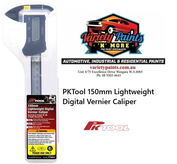 PKTool 150mm Lightweight Digital Vernier Caliper