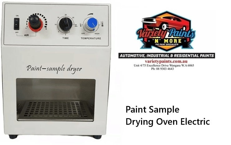 Paint Sample Drying Oven Electric (BUY IN PRODUCT)