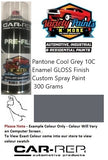 Pantone Cool Grey 10C Enamel Gloss Finish Custom Spray Paint 300 Grams