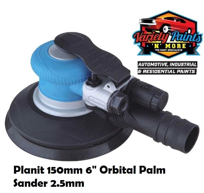 Planit 150mm 6" Orbital Palm Sander 2.5mm