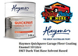 Haymes Quickpave Garage Floor Coating Enamel 10 Litre DKT Dark Tint Base Solvent Based