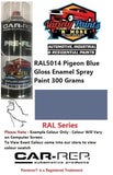 RAL5014 Pigeon Blue Gloss Enamel Spray Paint 300 Grams