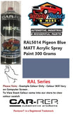 RAL5014 Pigeon Blue MATT Acrylic Spray Paint 300 Grams