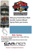 RAL5024 Pastel Blue MATT ACRYLIC Custom Mixed Spray Paint 300 Grams