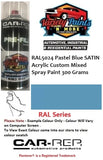 RAL5024 Pastel Blue Satin ACRYLIC Custom Mixed Spray Paint 300 Grams