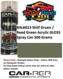 RAL6013 Shilf Gruen / Reed Green Gloss Acrylic Spray Can 300 Grams