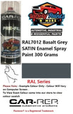 RAL7012 Basalt Grey SATIN Enamel Spray Paint 300 Grams