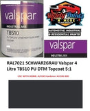 RAL7021 SCHWARZGRAU Valspar 4 Litre TB510 PU DTM Topcoat 5:1