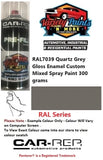 RAL7039 Quartz Grey Gloss Enamel Custom Mixed Spray Paint 300 grams
