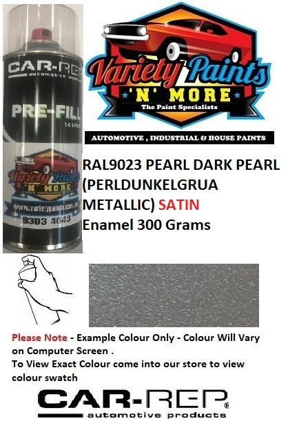 RAL9023 PEARL DARK PEARL (PERLDUNKELGRUA METALLIC) SATIN Enamel 300 Grams