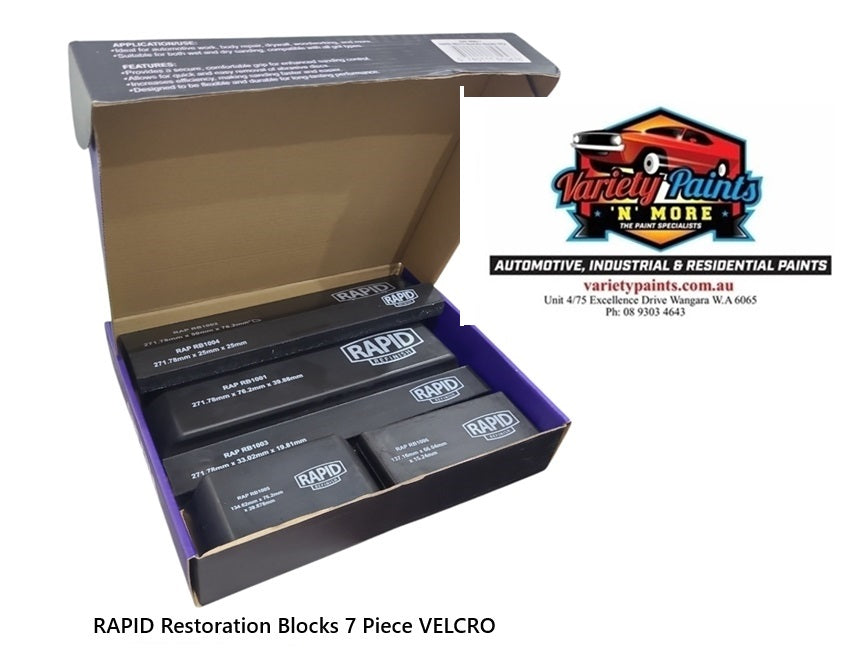 RAPID Restoration Blocks 7 Piece VELCRO