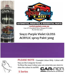 S0422 Purple Violet GLOSS ACRYLIC spray Paint 300g