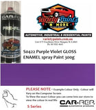 S0422 Purple Violet GLOSS ENAMEL Spray Paint 300g