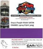 S0422 Purple Violet SATIN ENAMEL Spray Paint 300g