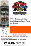 S0714 Orange Aid GLOSS ACRYLIC spray Paint 300g