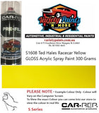 S1608 Ted Hales Racecar Yellow GLOSS Acrylic Spray Paint 300 Grams