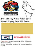 S1612 Cherry Picker Yellow Direct Gloss 2K Spray Paint 300 Grams