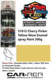 S1612 Cherry Picker Yellow Gloss Enamel spray Paint 300g