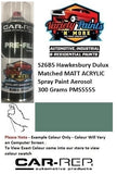 S26B5 Hawkesbury Dulux Matched MATT ACRYLIC Spray Paint Aerosol 300 Grams PMS5555