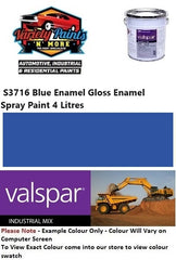 S3716 Blue Enamel Gloss Enamel Spray Paint 4 Litres