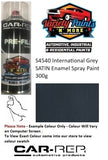 S4540 International Grey SATIN Enamel Spray Paint 300g