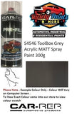 S4546 ToolBox Grey Acrylic MATT Spray Paint 300g