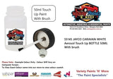 S5145 JAYCO CARAVAN WHITE Aerosol Touch Up BOTTLE 50ML With brush