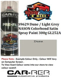 S9629 Dune / Light Grey NASON Colorbond Satin Spray Paint 300g GL252A
