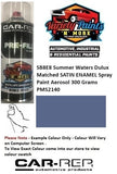 SB8E8 Summer Waters Dulux Matched MATT ENAMEL Spray Paint Aerosol 300 Grams PMS2140