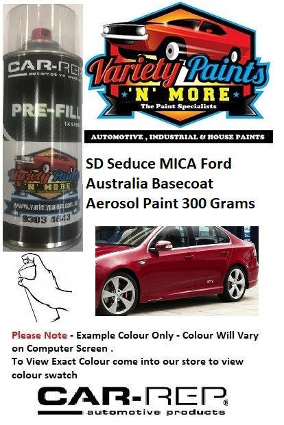 SD Seduce MICA Ford Australia Basecoat Aerosol Paint 300 Grams