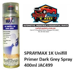 SPRAYMAX 1K Unifill Primer Dark Grey Spray 400ml JAC499