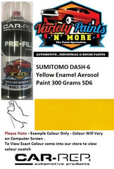 SUMITOMO DASH-6 Yellow Gloss Enamel Aerosol Paint 300 Grams SD6