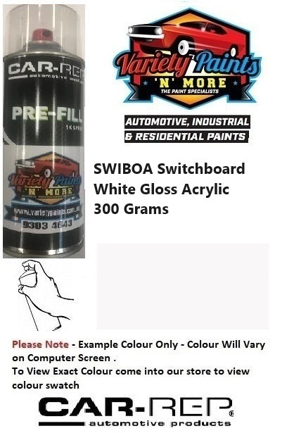 SWIBOA Switchboard White Gloss Acrylic 300 Grams