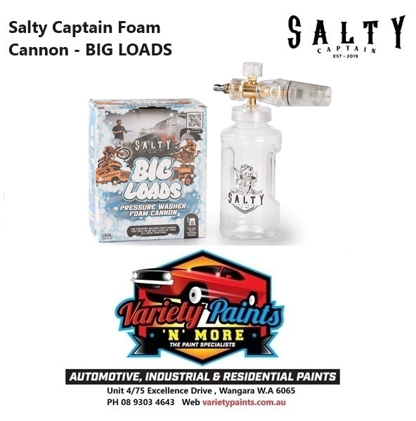 Salty Captain Foam Cannon - BIG LOADS