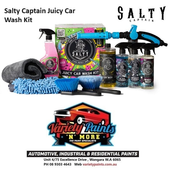 Salty Captain Juicy Car Wash Kit
