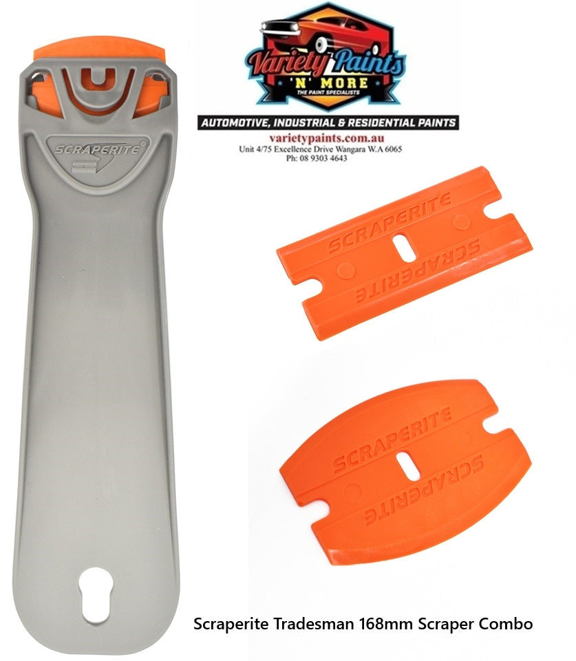Scraperite Tradesman 168mm Scraper Combo