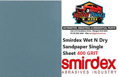 Smirdex Wet & Dry Sandpaper 400 Grit Single Sheet