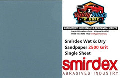 Smirdex Wet & Dry Sandpaper 2500 Grit Single Sheet