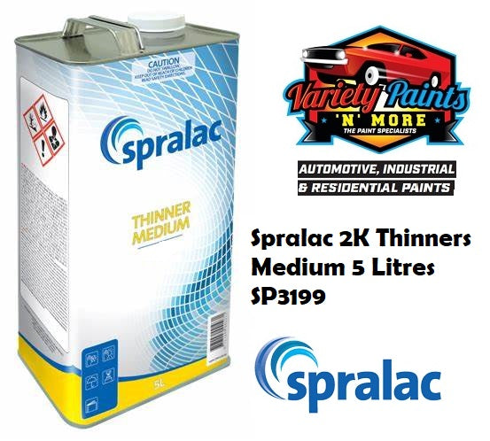 Spralac 2K Thinners Medium 5 Litres SP3199