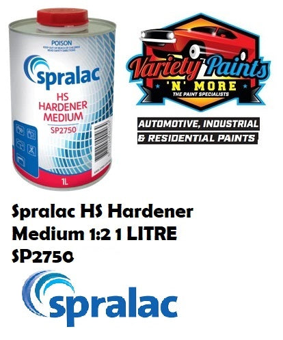 Spralac HS Hardener Medium 1:2 1 Litre SP2750