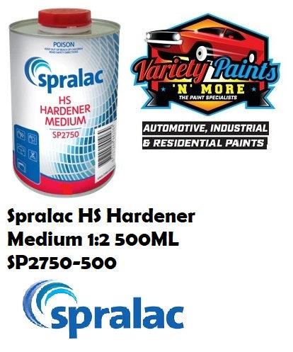 Spralac HS Hardener Medium 2:1 500ML SP2750-500