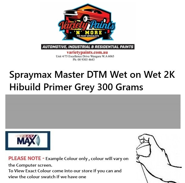 Spraymax Master GREY DTM Wet on Wet 2K Primer 300 Grams