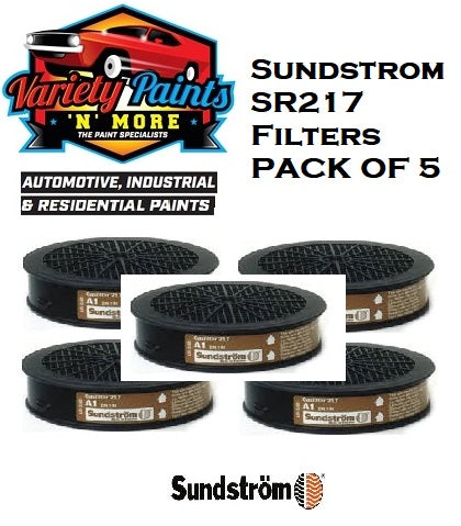 Sundstrom SR217 Filter PACK OF 5