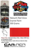 TAK3000 Takeuchi Red Enamel Touch Up Paint 300 Grams 9IS BOX BU4