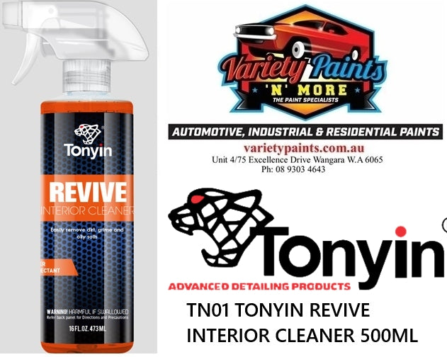 TONYIN REVIVE INTERIOR CLEANER 500ML