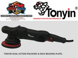TONYIN DUAL ACTION POLISHER (6 INCH BACKING PLATE)