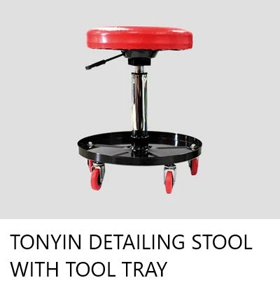 TONYIN DETAILING STOOL WITH TOOL TRAY