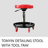 TONYIN DETAILING STOOL WITH TOOL TRAY